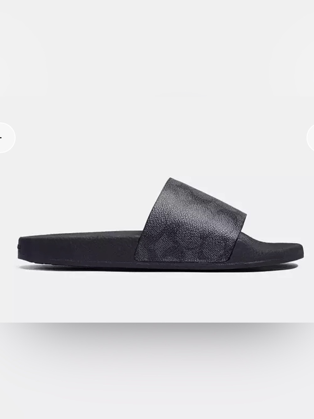 COACH Udele Sport Slide In Signature Canvas